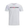 JACK & JONES Plus LOGO T-shirt - Hvid