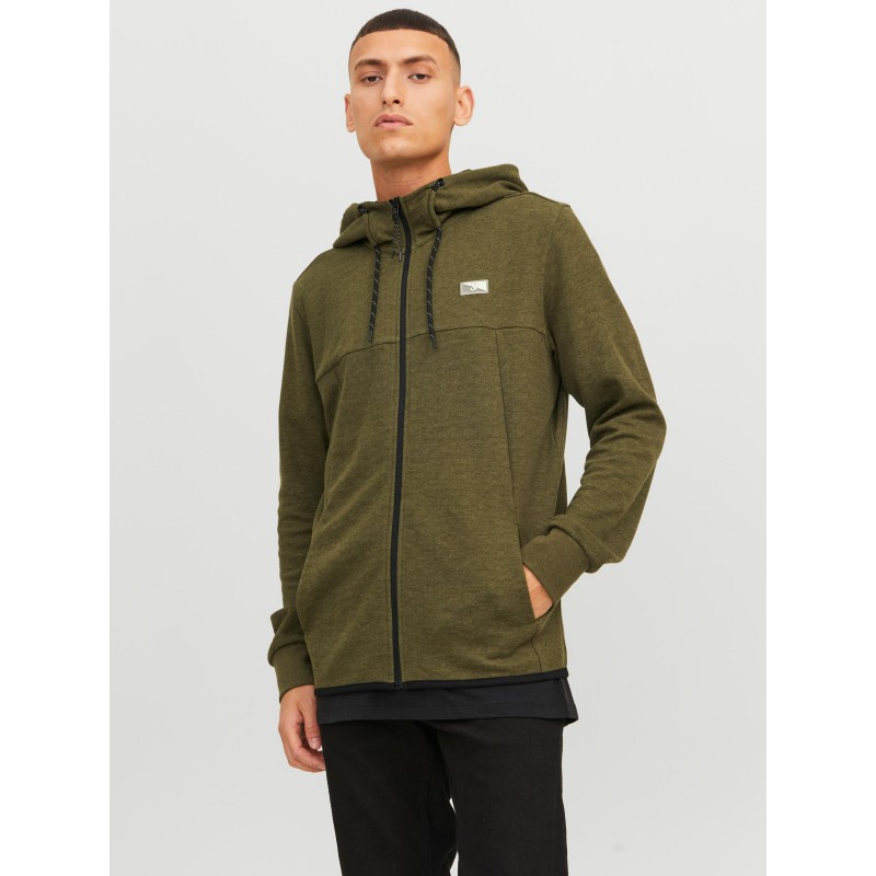 JACK & JONES Air Hættetrøje - Olive Night