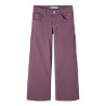 NAME IT Kids Rose Brede Twill Bukser - Arctic Dusk