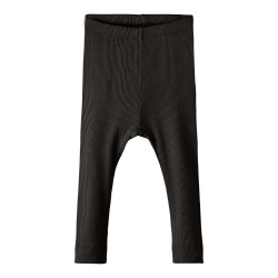 NAME IT Rib Leggings - Sort