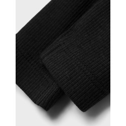 NAME IT Rib Leggings - Sort