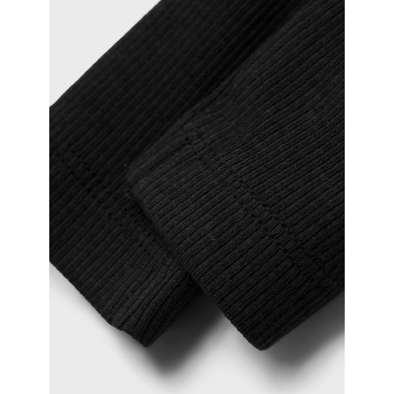 NAME IT Rib Leggings - Sort