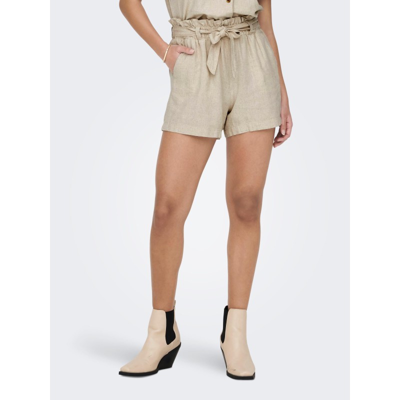 JDY Say Hør Shorts - Oatmeal