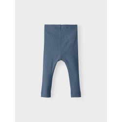 NAME IT Rib Leggings - Bluefin