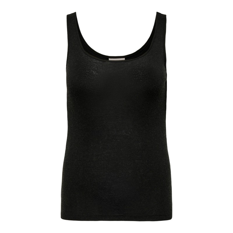 ONLY CARMAKOMA Strada Tank Top Jrs - Sort