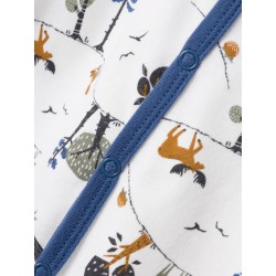 NAME IT Baby/Mini Skov Natdragt - Bright White
