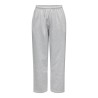 ONLY Dixie Straight Sweatpants - Light Grey Melange