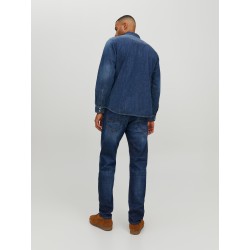 JACK & JONES Mike Original Tapered Jeans - Blue Denim