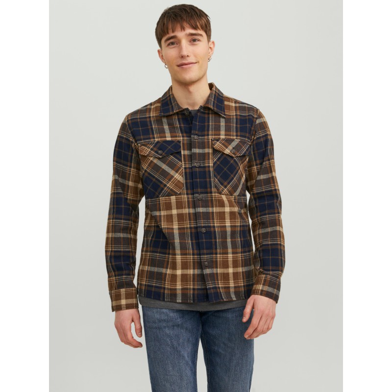 JACK & JONES Eeddie Overshirt Langærmet - Otter