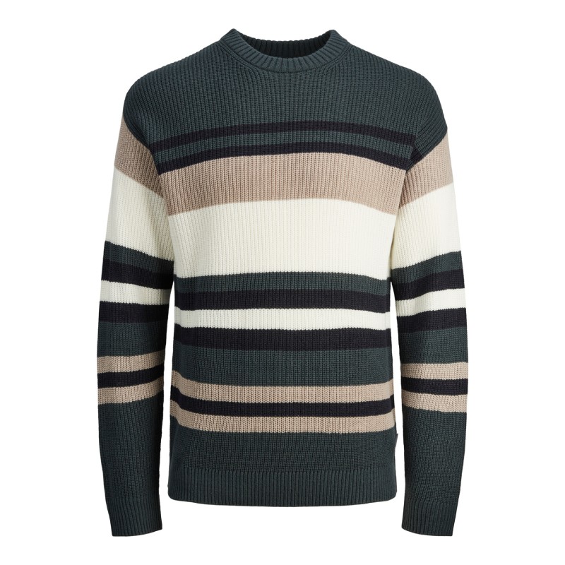 JACK & JONES Jorrib Knit Crew Neck - Magical Forest