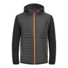 JACK & JONES Multi Quilted Jakke - Asphalt