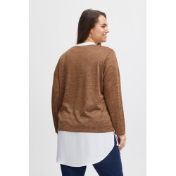 FRANSA PLUS Pullover M Snyde Krave - Carafe