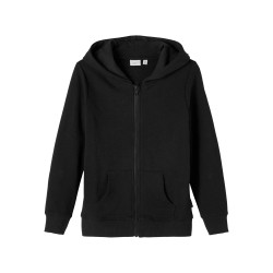 NAME IT Kids New Hoodie Sweat Zip Hoodie - Sort