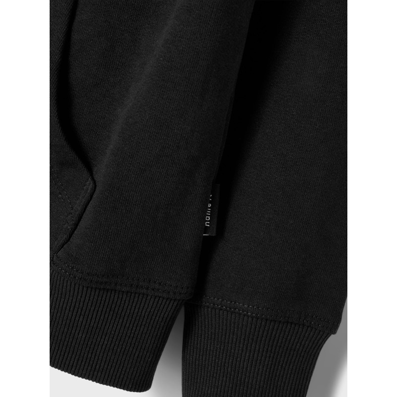 NAME IT Kids New Hoodie Sweat Zip Hoodie - Sort