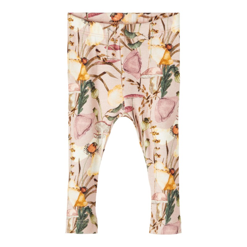 NAME IT Baby Nesta Leggings - Rose Smoke