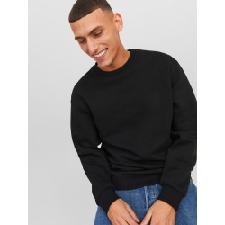 JACK & JONES Bradley Crew Sweatshirt - Sort