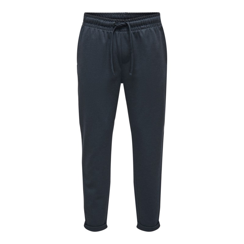 ONLY & SONS Onsanton Reg Pique Buksers - Dark Navy