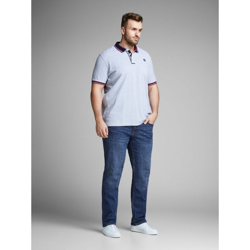 JACK & JONES PLUS Tim Jjoriginal 814 Jeans - Blue Denim