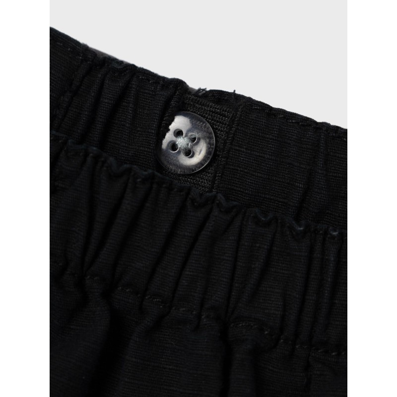 LMTD Nistop twill faldskærms bukser - Sort