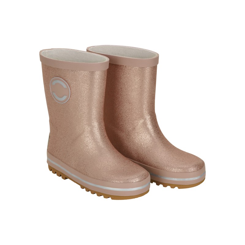 MIKK-LINE Wellies Glitter Gummistøvler - Nougat antal