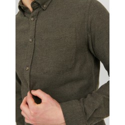 JACK & JONES Klassisk Melange Skjorte - Rosin
