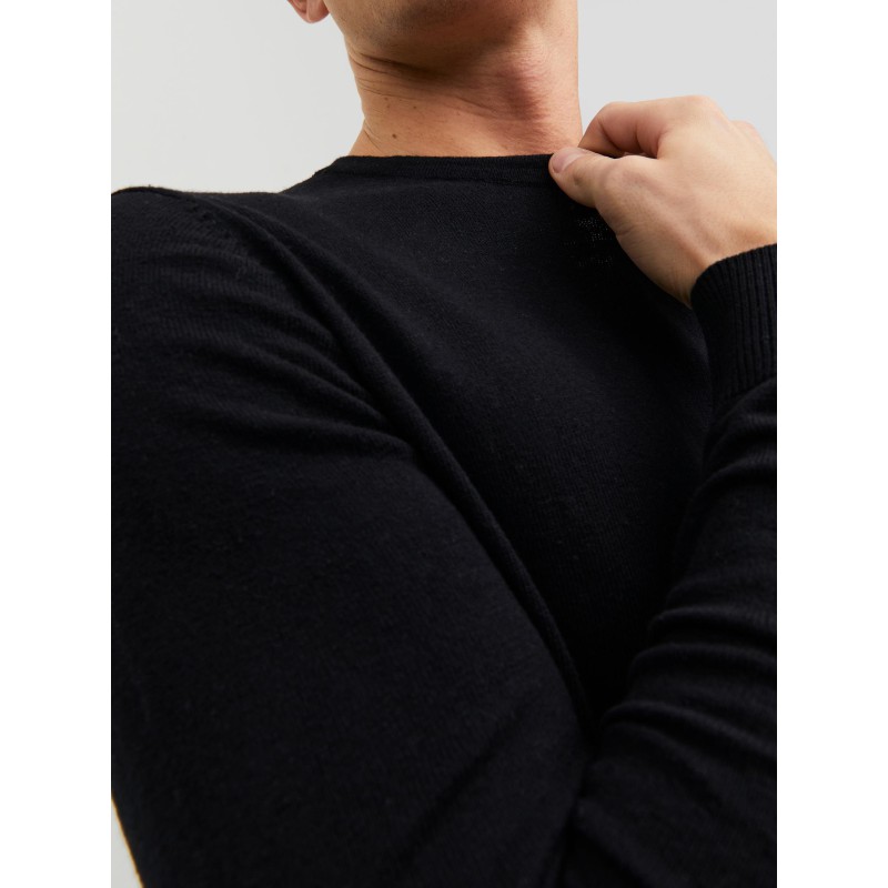 JACK & JONES Emil crew neck pullover - Black