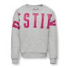 KIDS ONLY Daisy "Femme" Sweatshirt - Light Grey Melange