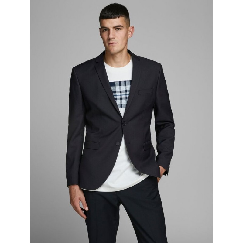 JACK & JONES Solaris Blazer Super Slim - Sort