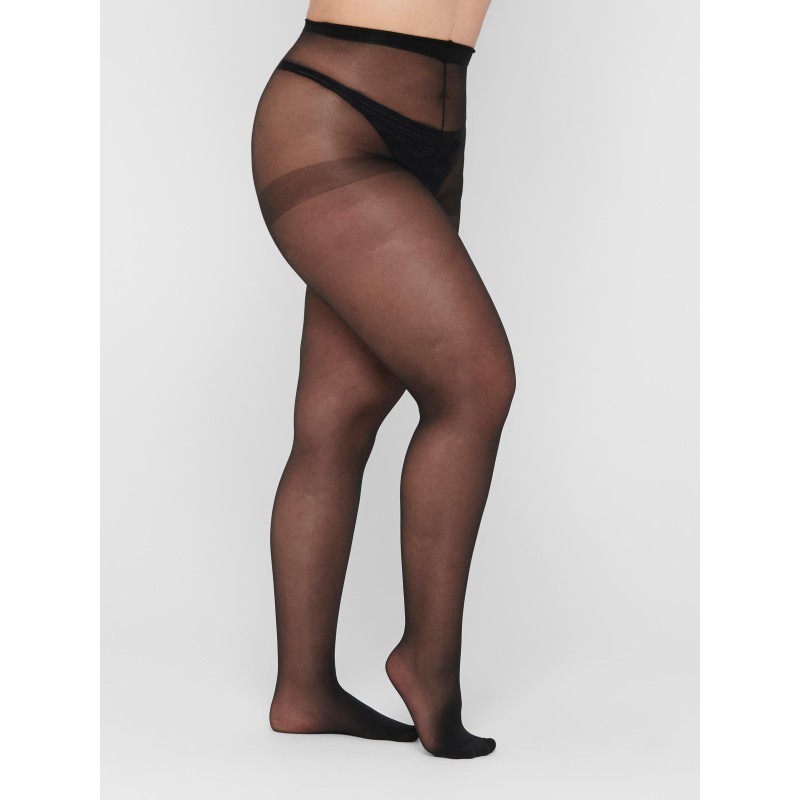 ONLY CARMAKOMA Saga 40 den strømpebukser 2-Pak - Black
