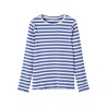 NAME IT Kids Langærmet Slim Top Med Striber - Dazzling Blue