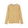 NAME IT Otribe Langærmet Slim Bluse - Inca Gold