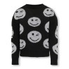 KIDS ONLY Wink Smiley Strik Pullover - Sort