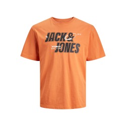 JACK & JONES JUNIOR Jcoblack Tee Kortærmet Crew Neck Bf Junior - Apricot Orange