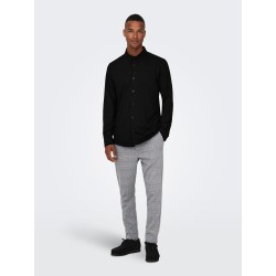 ONLY & SONS Noah Slim Skjorte - Sort