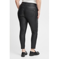 FRANSA PLUS Malin Coatede Bukser - Sort