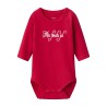 NAME IT Baby Rajul L/S Bodysuit - Jester Red