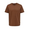 ONLY & SONS Smart Life T-shirt - Brunette