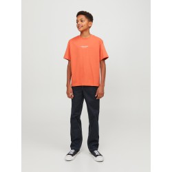 JACK & JONES Junior Karl Contrast Cargo Bukser - Sort