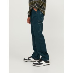 JACK & JONES Junior Karl Contrast Cargo Bukser - Magical Forest