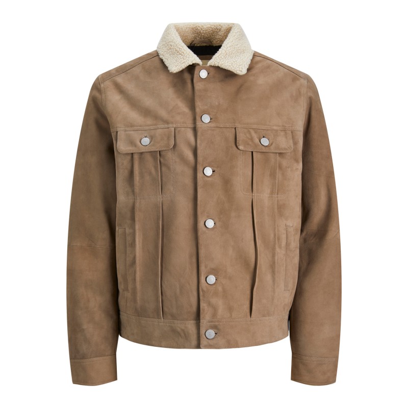 JACK & JONES Jprblusuede Jakke - Bone Brown