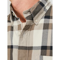 JACK & JONES Blubrook X-mas Skjorte - Pelican