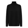 JDY Marco Strik Pullover Med Rullekrave - Sort