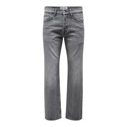 ONLY & SONS Edge Straight MG 8202 jeans - Medium Grey Denim