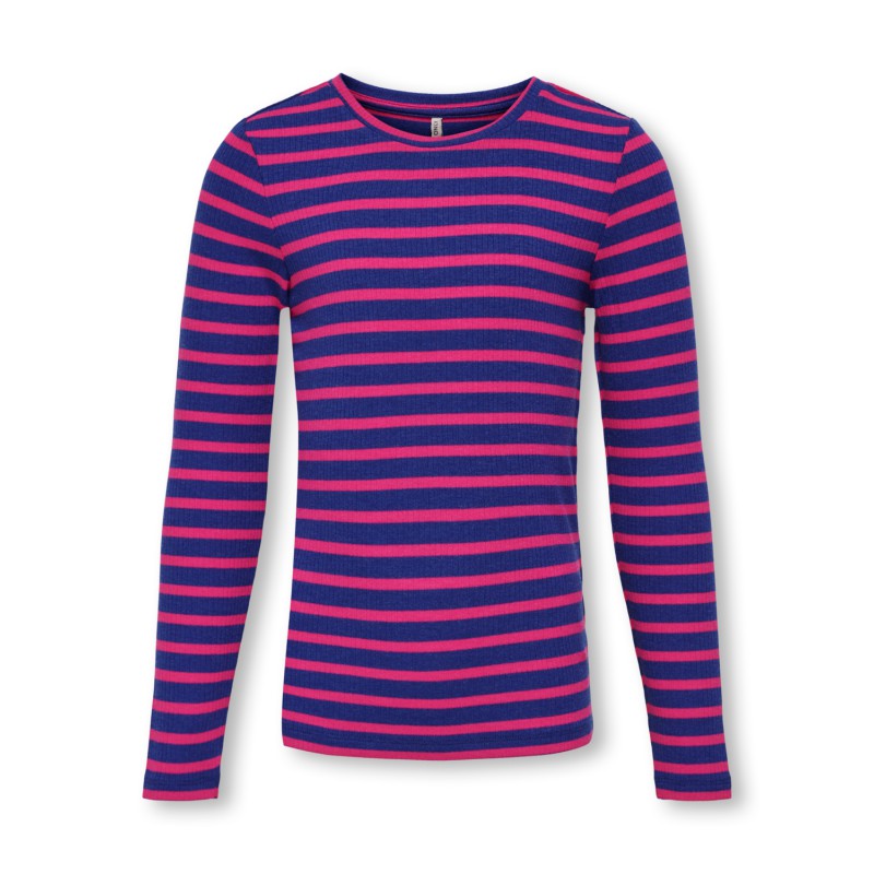 KIDS ONLY Luna Langærmet O-Neck Top Jrs - Bluing