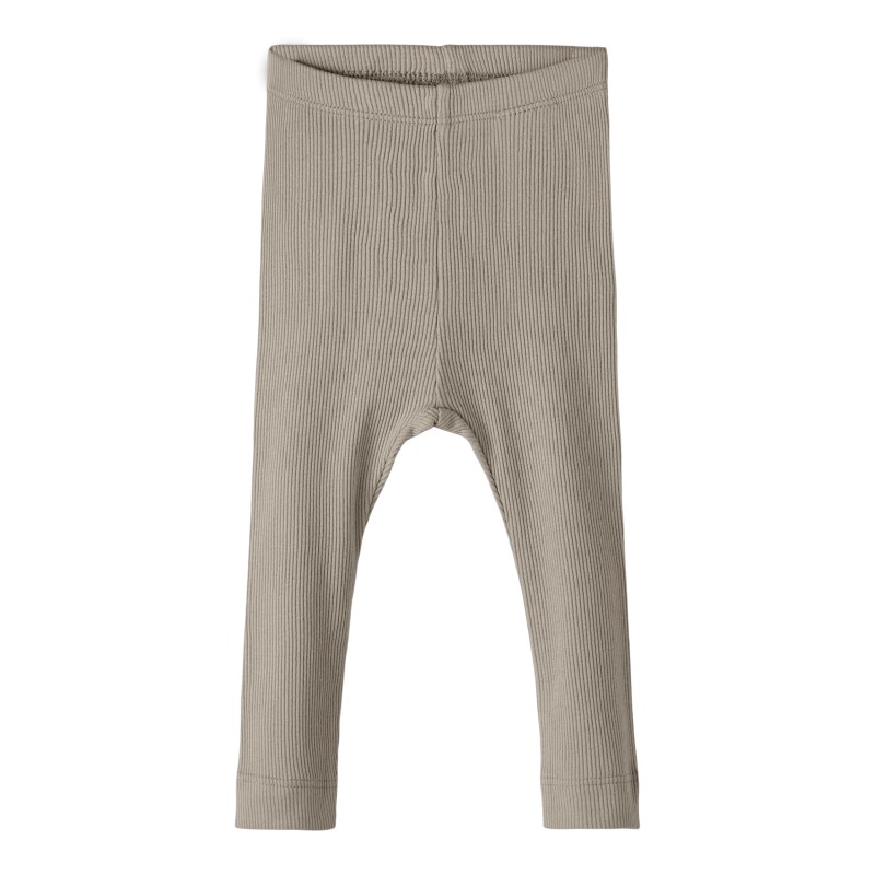 NAME IT Baby Rib Leggings - Pure Cashmere