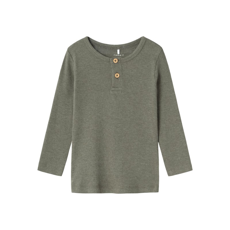 NAME IT MINI Kab Bluse - Dusty Olive