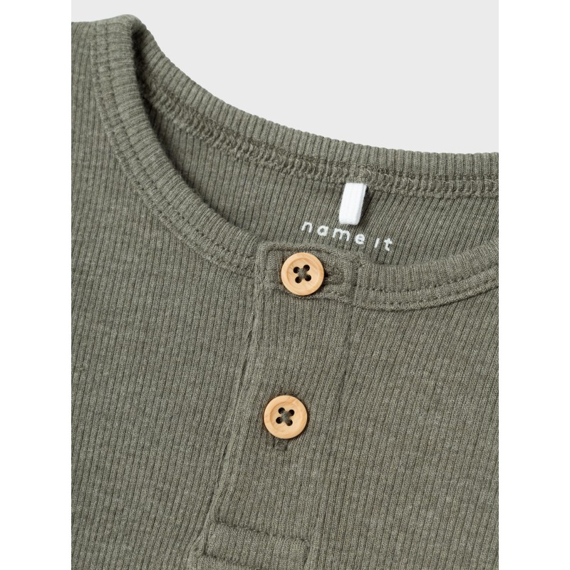 NAME IT MINI Kab Bluse - Dusty Olive