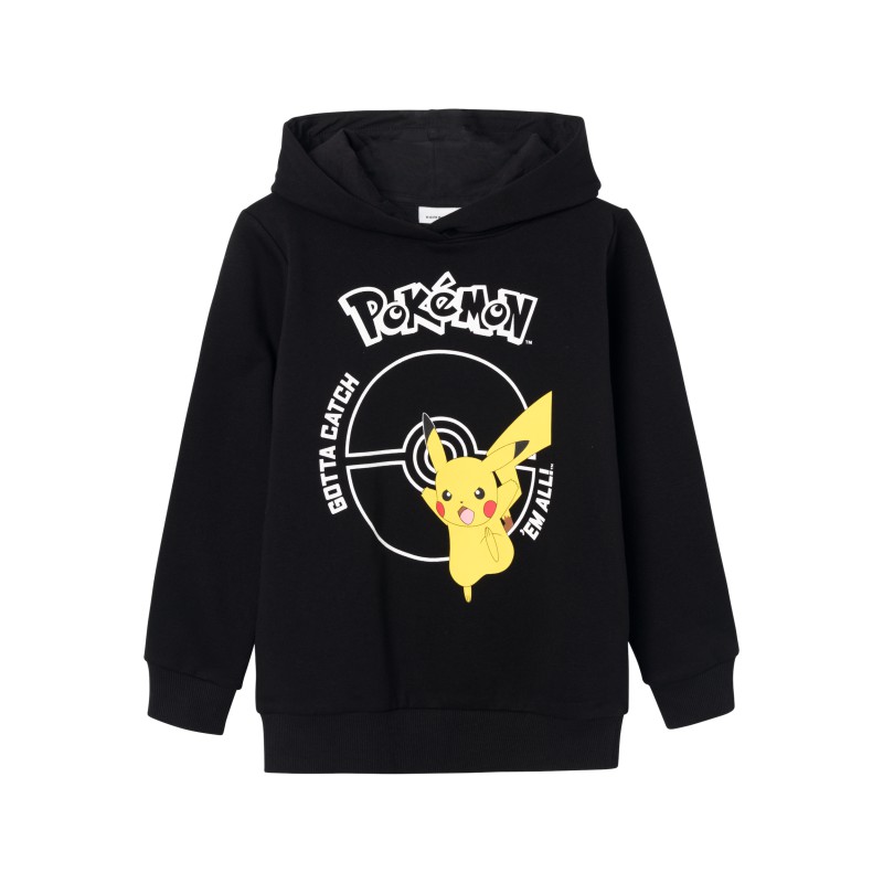 NAME IT Kids Oscar Pokemon Hoodie - Sort