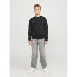 JACK & JONES Junior Chris Relaxed Jeans - Grey Denim