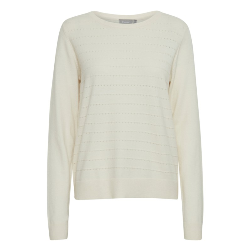 FRANSA Sinem Pullover - Arctic Wolf